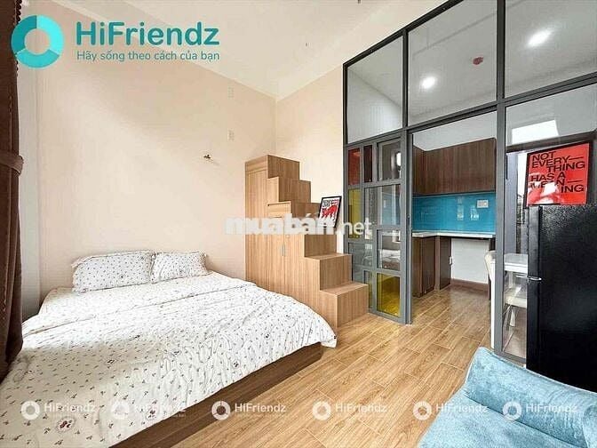 CHO THUÊ CHDV 1PN TÁCH BẾP BAN CÔNG MỚI XÂY FULL NỘI THẤT QUẬN GÒ VẤP
