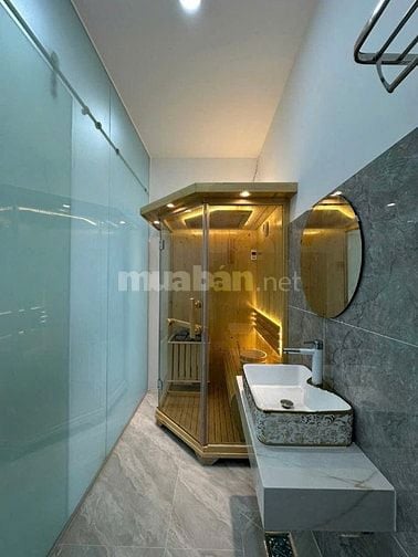 nhà phố siêu đẹp 4,5m x14m, đúc 4 Tấm, mẫu lửng ngược mới nhất 2025