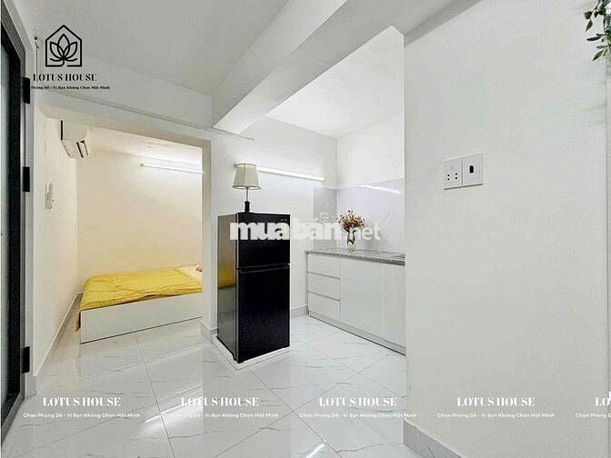 CHO THUÊ 1 PHÒNG NGỦ TÁCH BẾP FULL NỘI THẤT NGAY AEON TÂN PHÚ