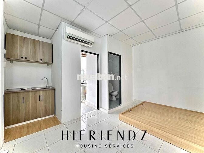 PHÒNG STUDIO SIÊU NGON - BANCOL - MÁY LẠNH - NGAY THOẠI NGỌC HẦU