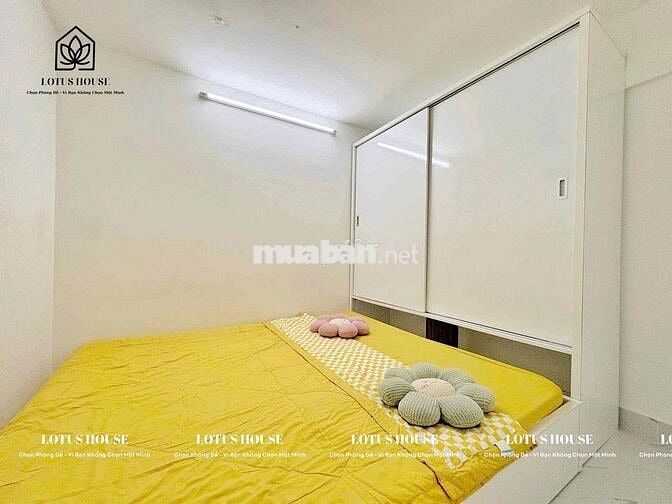 CHO THUÊ 1 PHÒNG NGỦ TÁCH BẾP FULL NỘI THẤT NGAY AEON TÂN PHÚ