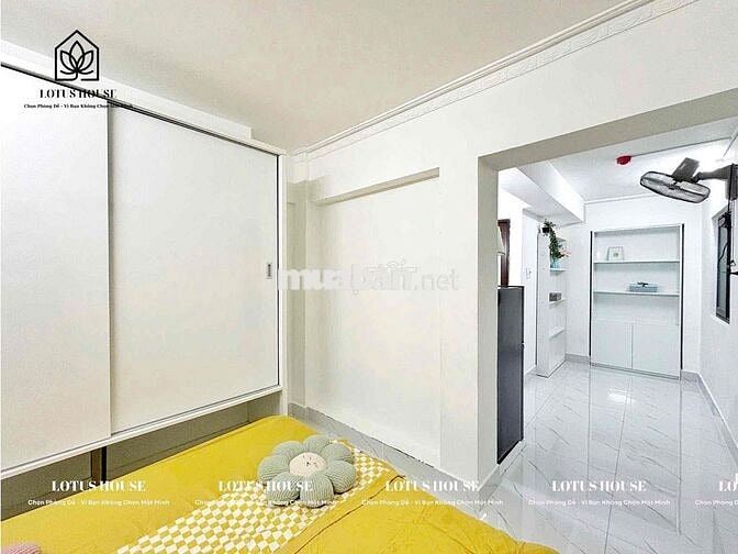 CHO THUÊ 1 PHÒNG NGỦ TÁCH BẾP FULL NỘI THẤT NGAY AEON TÂN PHÚ
