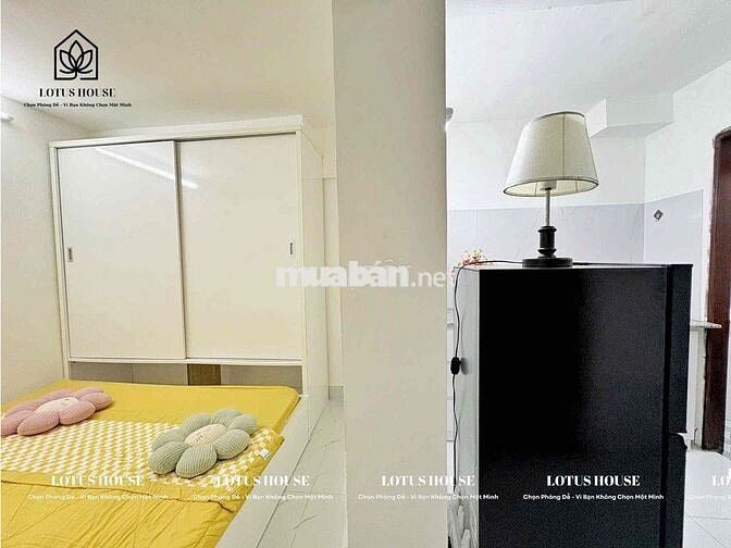 CHO THUÊ 1 PHÒNG NGỦ TÁCH BẾP FULL NỘI THẤT NGAY AEON TÂN PHÚ