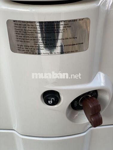 Bán Xe  , Vespa Print Siêu Đẹp , như mới