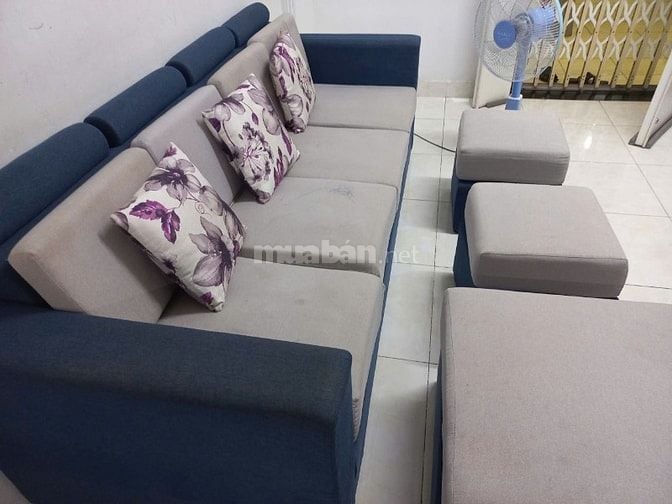 bộ ghế sofa còn mới đẹp, giá yêu thương 