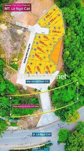 Đất Thuỷ xuân gần trường học, ngay mặt tiền Lê ngô cát