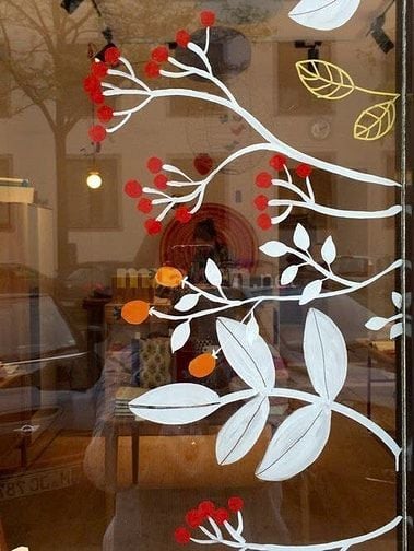 Vẽ Tranh Kính Noel – Trang Trí Giáng Sinh Đẹp & Chuyên Nghiệp HCM