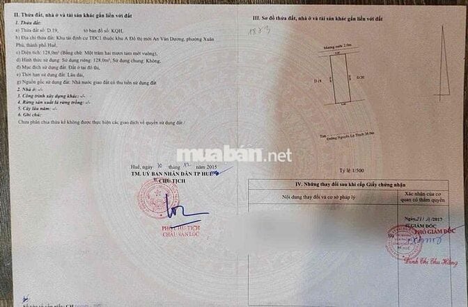 Mặt tiền Nguyễn Lộ Trạch - Kinh doanh vừa ở