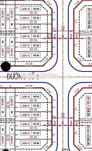 Lô Góc 2 Măt Tiền Đã Có Sổ Riêng  KĐT Mipeco Vĩnh Nguyên Nha Trang