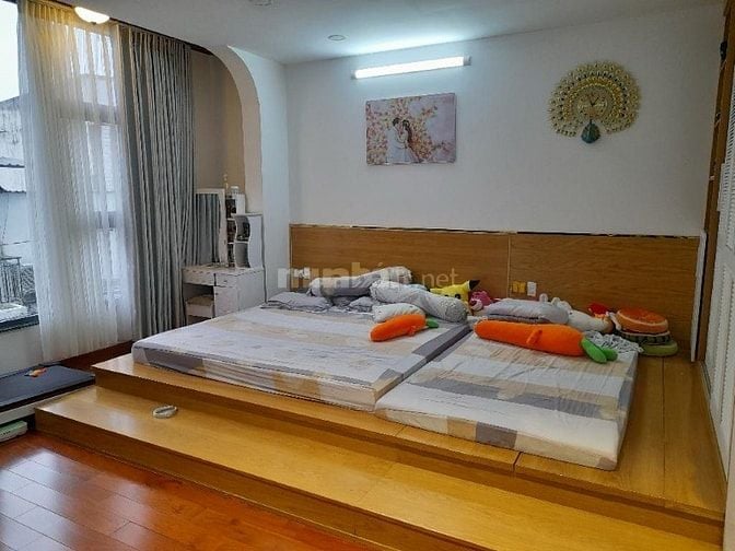 🔥💯Nhà đẹp đường Xe Hơi 6,4x13,5m 4 tầng 4PN SÁT MT BÀ HOM, CHỢ P/LÂM