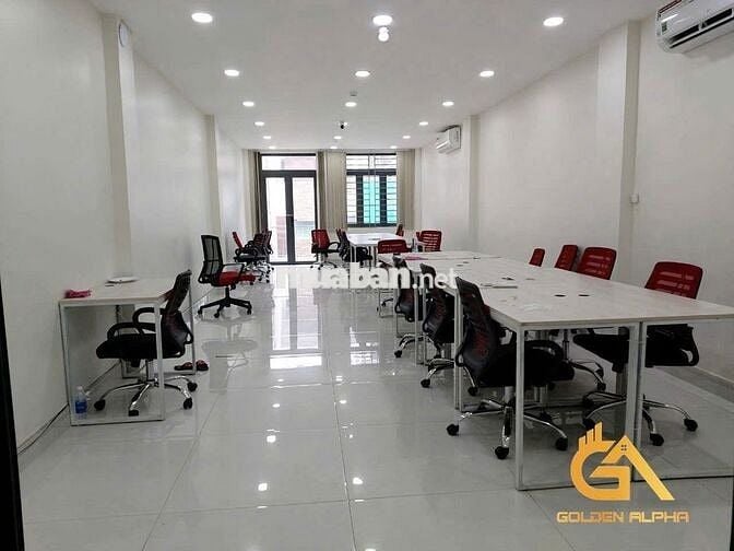 Cho thuê văn phòng đường Lê Văn Huân, dt 80m²