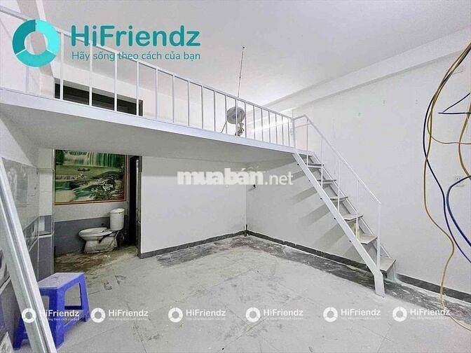 Cho thuê phòng gác mới xây sẵn máy lạnh gần công viên Làng Hoa Gò Vấp