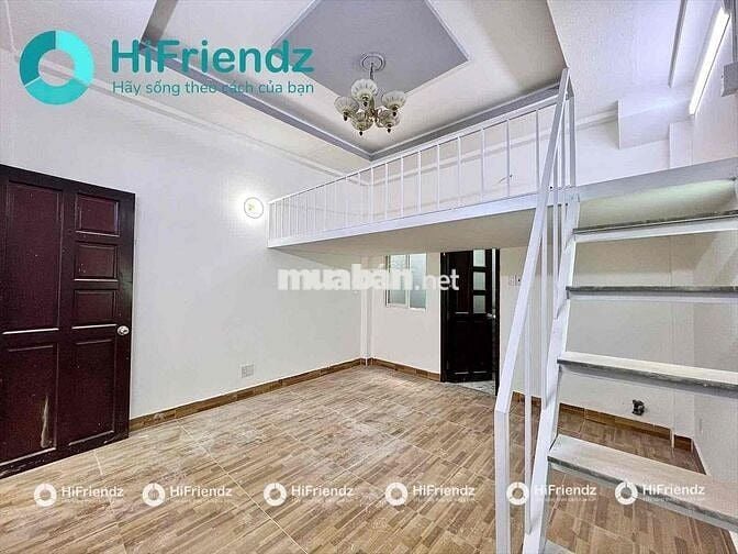 Cho thuê phòng gác mới xây sẵn máy lạnh gần công viên Làng Hoa Gò Vấp