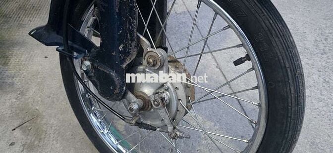 Xe máy Honda Cub 89 50cc màu xám đen
