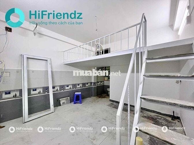 Cho thuê phòng gác mới xây sẵn máy lạnh gần công viên Làng Hoa Gò Vấp