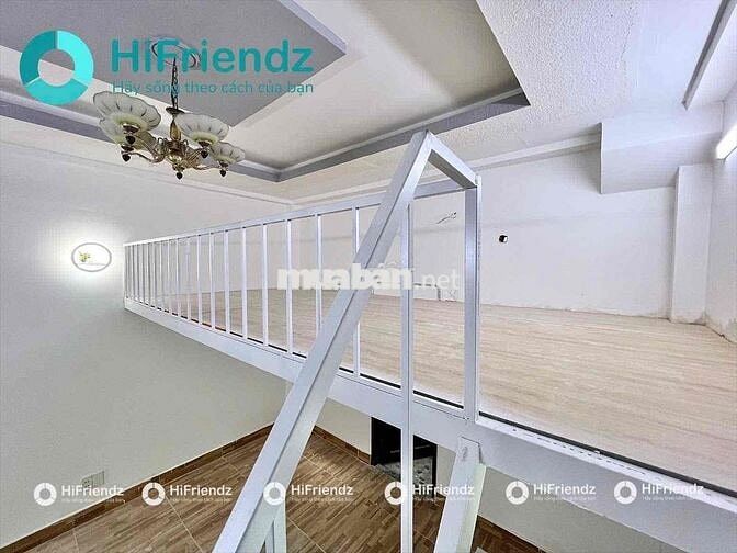 Cho thuê phòng gác mới xây sẵn máy lạnh gần công viên Làng Hoa Gò Vấp