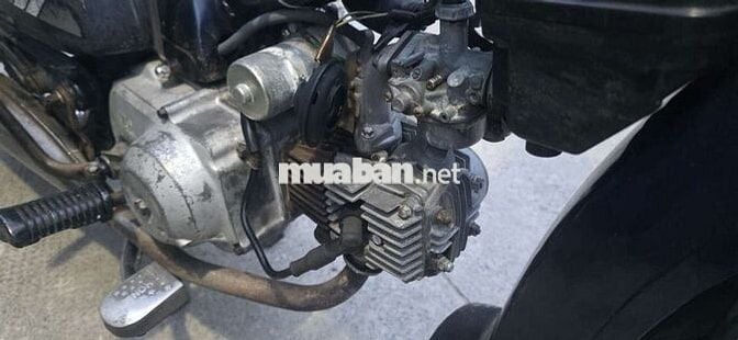 Xe máy Honda Cub 89 50cc màu xám đen