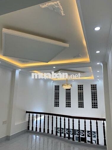 Nhà mặt tiền hẻm ô tô trong nhà.