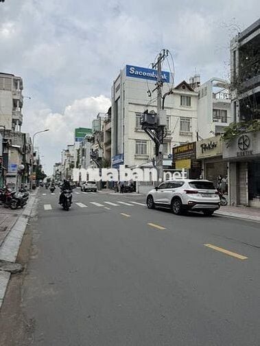 Cho thuê nhà mặt tiền đường Tân Hương, dt 4,5x25 trệt 4 lầu