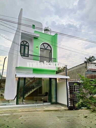🏡 BÁN NHÀ TRỆT LẦU MỚI ĐẸP – TẶNG FULL NỘI THẤT + NƯỚC NÓNG NLMT 📍 Mặt