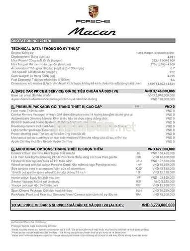 Porsche Macan 2020 Base - 19999 km