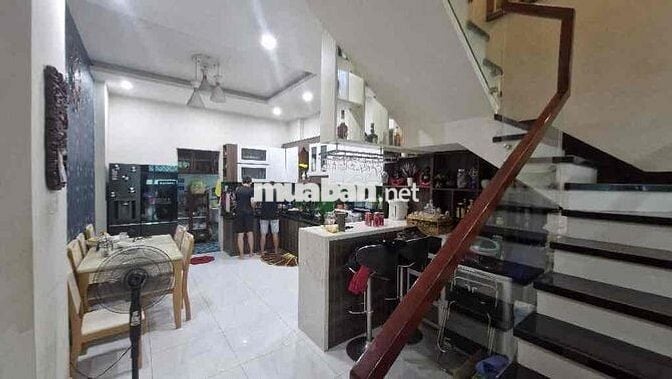 Nhà 4 tầng Nguyễn Thị Thập, Khu Kiều Đàm Q7, 4x16 m, DTCN 65m, 7 tỷ