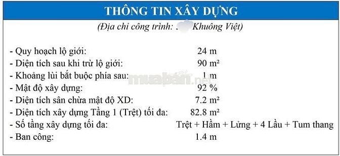 Nhà cấp 4 mặt tiền Khuông Việt, Q. Tân Phú dt93m2 hiện tại sd 126m2