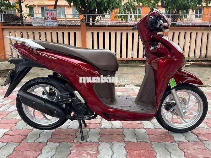 Honda Vision 2022 Màu Đỏ Smartkey - HỖ TRỢ NỢ XẤU