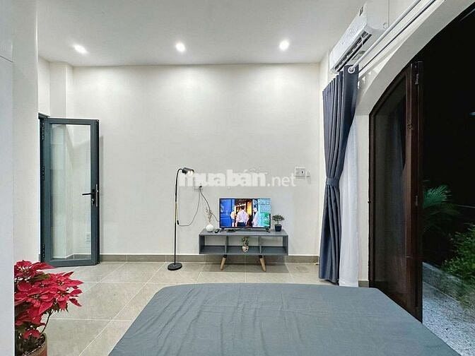 1PN BAN CON MÁT MẺ. VIEW CỰC CHILL NGỦ CŨNG NGẮM CẢNH HÀNG XANH 5 PHÚT
