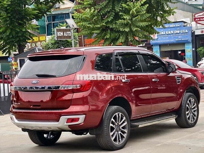 FORD EVEREST 2021 TITANIUM MÀU ĐỎ