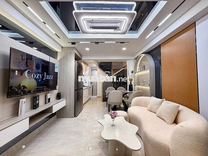 NHÀ MỚI Quận 3 Full nội thất - Nhiêu Lộc - Chợ Hòa Hưng