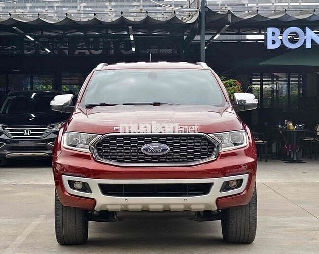 FORD EVEREST 2021 TITANIUM MÀU ĐỎ