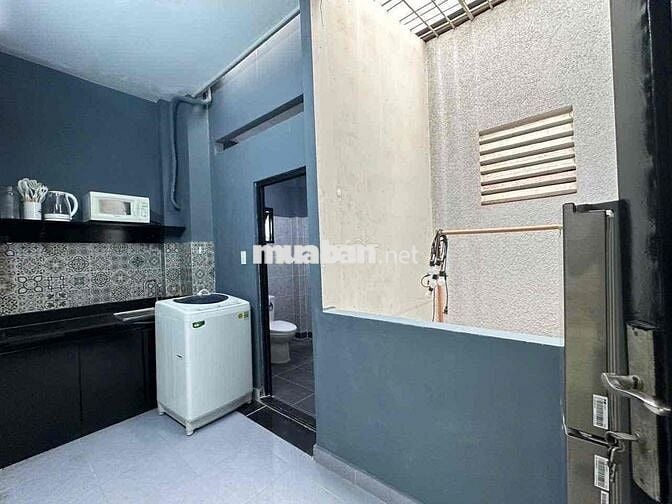 Cho Thuê Căn Hộ 1pn Tách Bếp Rộng Thoáng Full NT Ngay Ký Con Quận 1