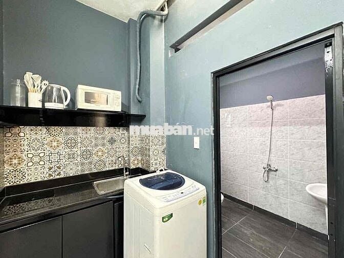 Cho Thuê Căn Hộ 1pn Tách Bếp Rộng Thoáng Full NT Ngay Ký Con Quận 1
