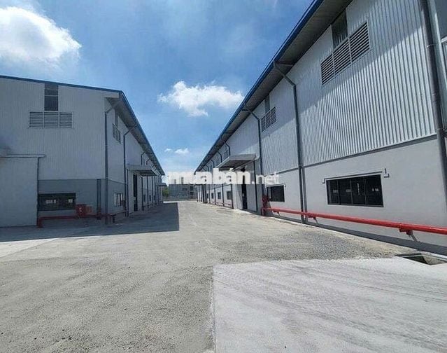 CHO THUÊ KHO XƯỞNG BẾN LỨC LONG AN 4306M2 GIÁ CHỈ 150TR- PCCC TỰ ĐỘNG