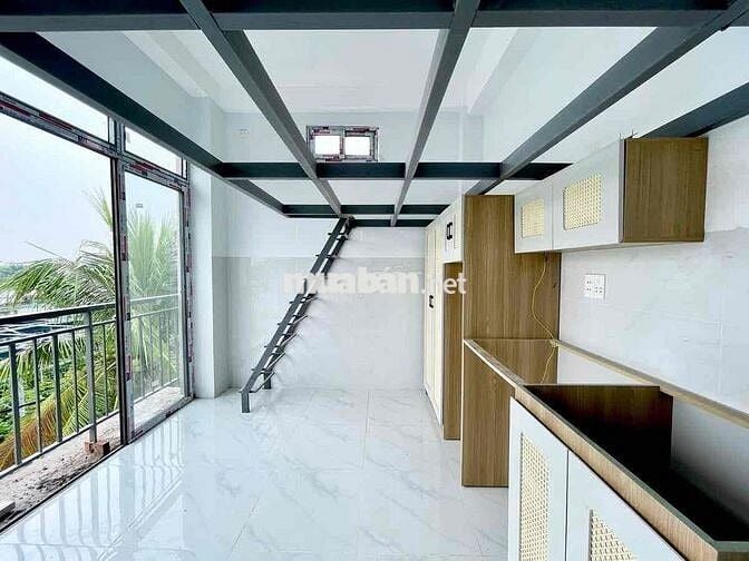 CHO THUÊ PHÒNG GÁC CAO BAN CÔNG - CỬA SỔ TRỜI ĐƯỜNG VƯỜN LÀI GẦN NTTU🏡