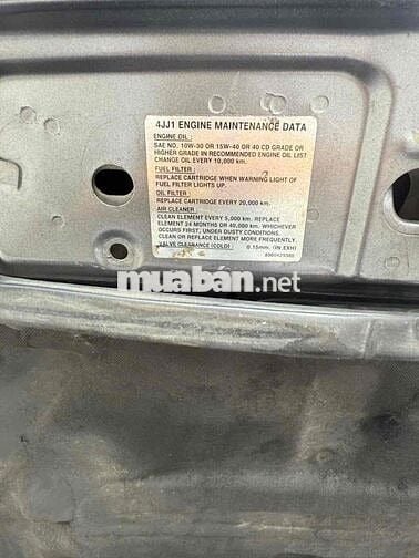 Isuzu Dmax sx cuối 2011 3.0 4x2 một chủ.