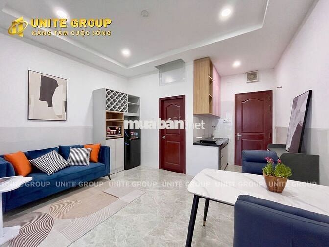 Cho thuê căn hộ 1PN Bancol mgr mặt tiên Trần Xuân Soạn view sông mát