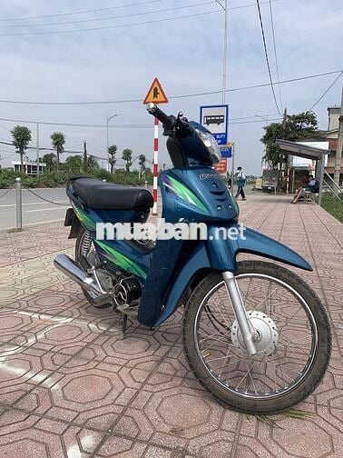 Xe Wave đời 2002 xanh dương dân chơi