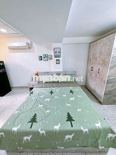 CHO THUÊ CĂN HỘ STUDIO ĐẸP – FULL NỘI THẤT – MÁY GIẶT RIÊNG - FREE DV