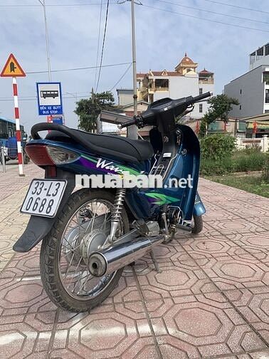 Xe Wave đời 2002 xanh dương dân chơi