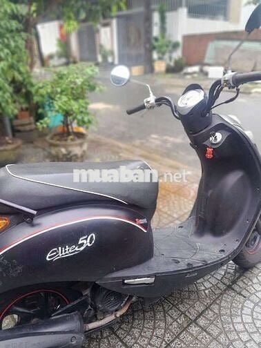 Xe máy SYM Elite 50cc màu đen biển 43AA-109.92