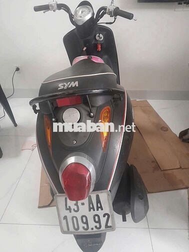 Xe máy SYM Elite 50cc màu đen biển 43AA-109.92