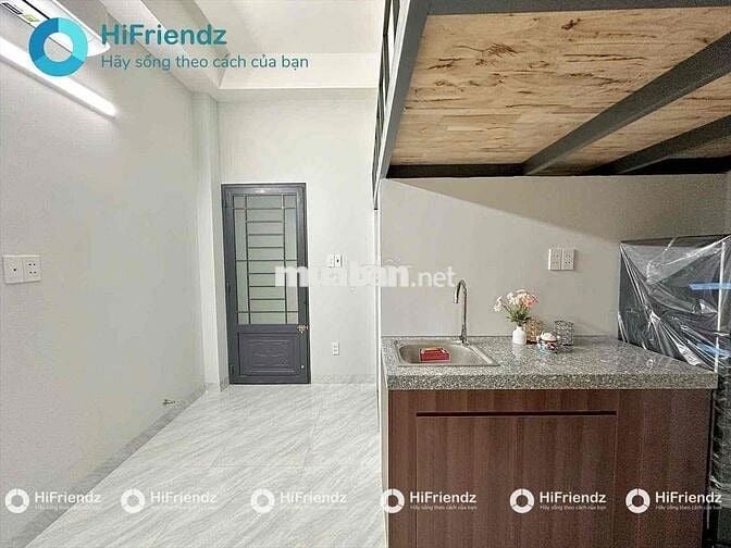 phòng có gác full nội thất nằm ngay công viên làng hoa
