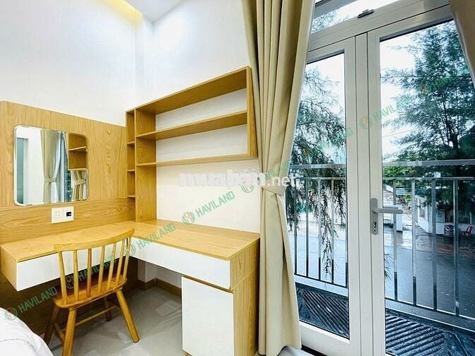 CHO THUÊ CĂN HỘ FULL NỘI THẤT CÓ BAN CÔNG NGAY CẦU SÔNG HÀN TIỆN NGHI