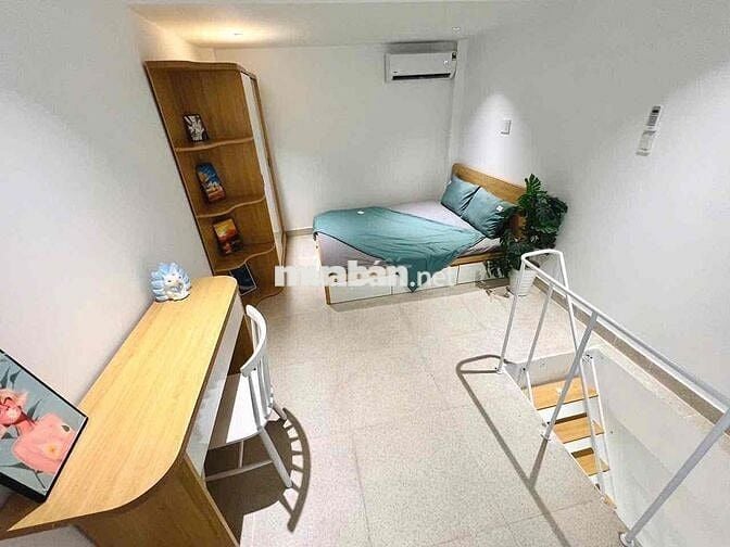 CĂN HỘ 1 TRỆT 1 LỬNG full nội thất MÁY GIẶT RIÊNG gần PHÚ MỸ HƯNG Q7