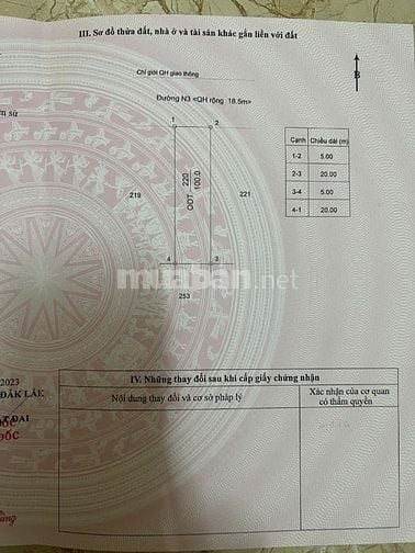 Khu Ân Phú Phường Tân An, Tp Buôn Ma Thuột, Đắk Lắk, đường 18.5m