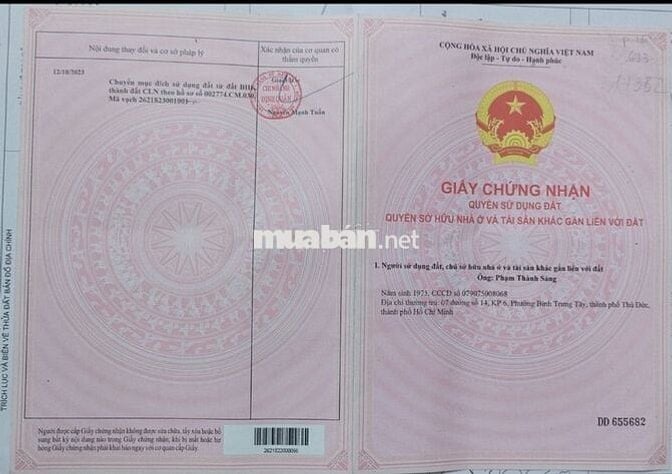 Bán thửa 148 bản đồ 8 ấp 3 Phú Lợi.định quán .600