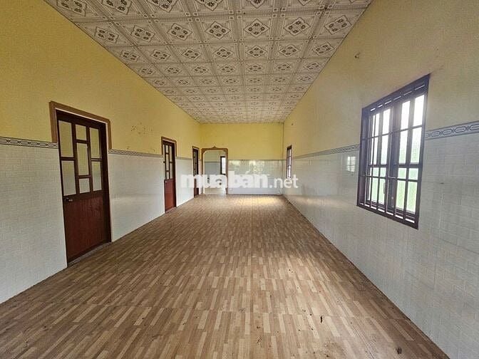 Nhà sẵn vườn Xoài 2,2 sào - sổ vuông vức - đường ô tô tránh nhau.