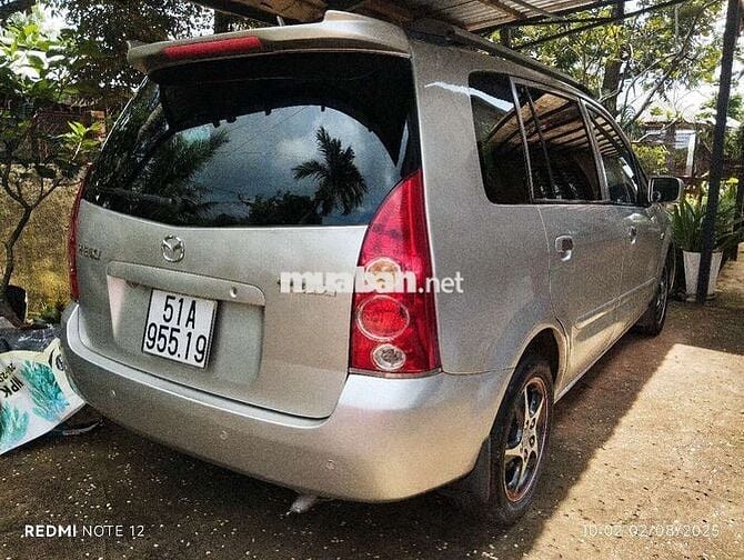 Mazda Premacy 2004, 7 chỗ, màu bạc